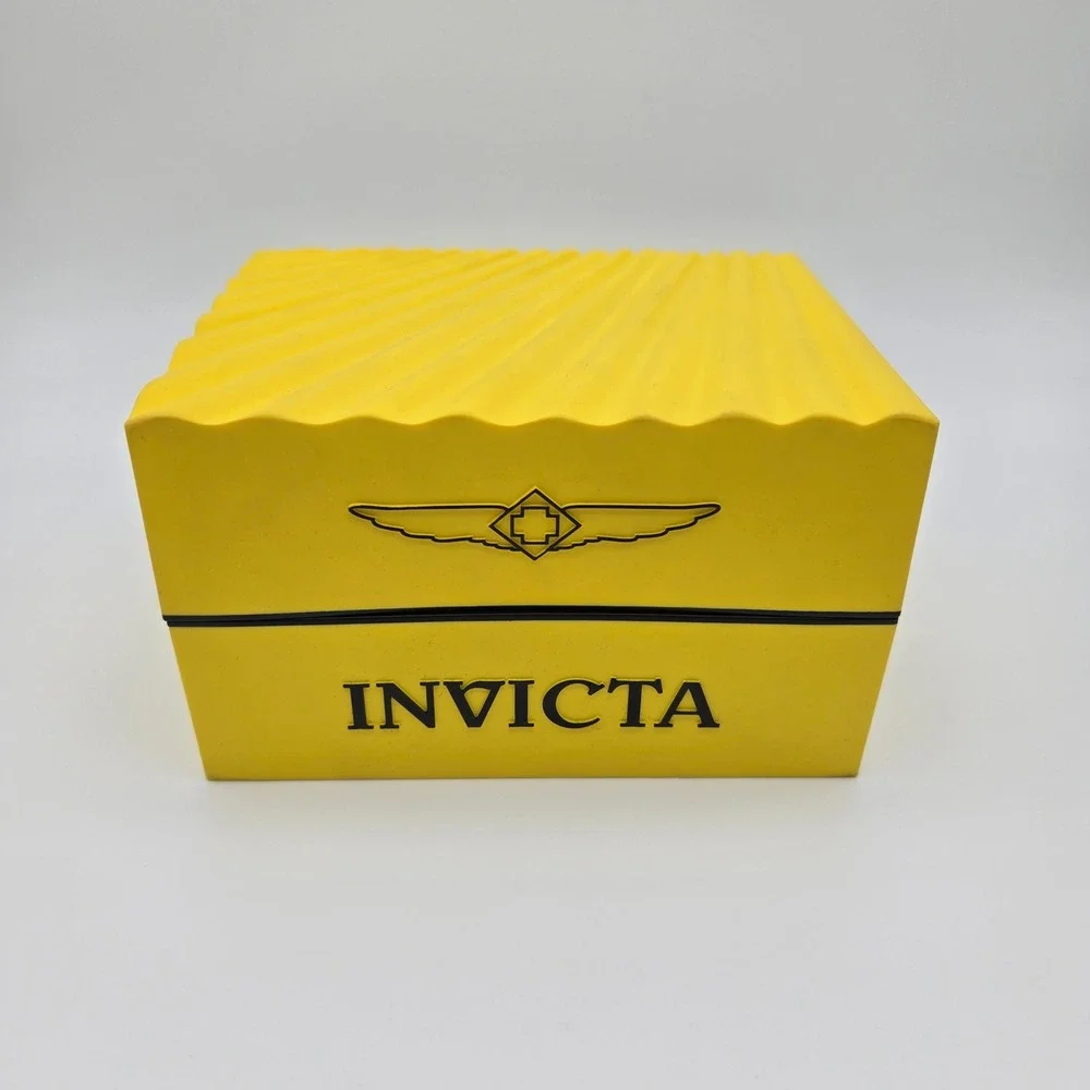 Invicta Pro Diver Watch Mens Yellow Black 32962 Sporty Casual Diver‎ Maximalist